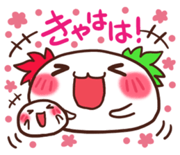 Daifuku Kaepii and siratama-kun sticker #8325447