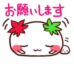 Daifuku Kaepii and siratama-kun sticker #8325449