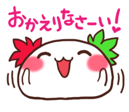 Daifuku Kaepii and siratama-kun sticker #8325465