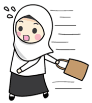 Jasmin Muslimah Student sticker #8325917