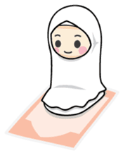 Jasmin Muslimah Student sticker #8325932