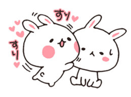 love-rabbit 5 sticker #8326041