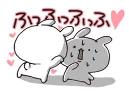 love-rabbit 5 sticker #8326054