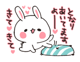 love-rabbit 5 sticker #8326061