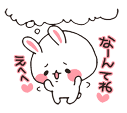 love-rabbit 5 sticker #8326067