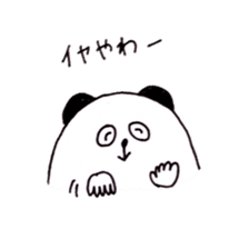 Panda & lovely animals sticker #8326432