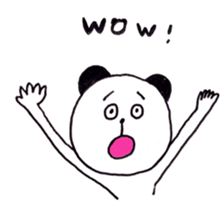 Panda & lovely animals sticker #8326433