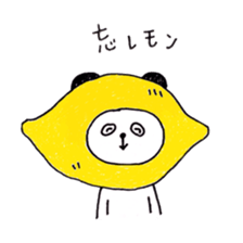 Panda & lovely animals sticker #8326438