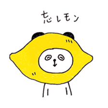 Panda & lovely animals sticker #8326438