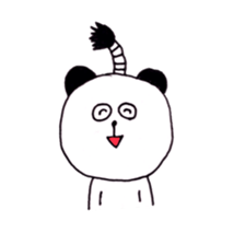 Panda & lovely animals sticker #8326441