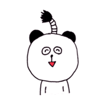 Panda & lovely animals sticker #8326441