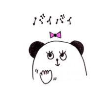 Panda & lovely animals sticker #8326445