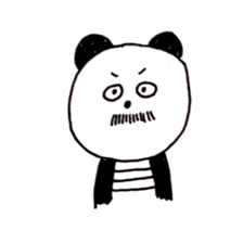 Panda & lovely animals sticker #8326448