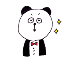 Panda & lovely animals sticker #8326449