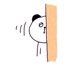 Panda & lovely animals sticker #8326459