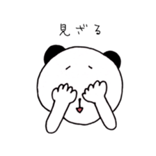 Panda & lovely animals sticker #8326461