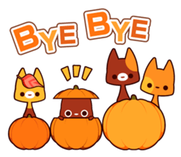 kitchen cats -Autumn Party- sticker #8326869