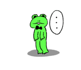 Frog Teacher Sticker2 sticker #8327431