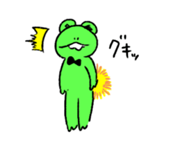 Frog Teacher Sticker2 sticker #8327437