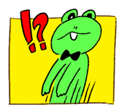 Frog Teacher Sticker2 sticker #8327445