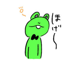 Frog Teacher Sticker2 sticker #8327446