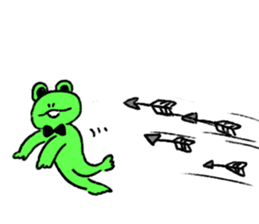 Frog Teacher Sticker2 sticker #8327455