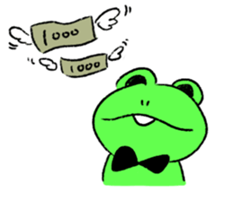 Frog Teacher Sticker2 sticker #8327459