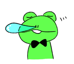 Frog Teacher Sticker2 sticker #8327462