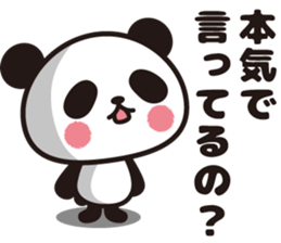 Sharp tongue PANDA sticker #8327648