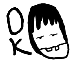 Weird Lady's sticker #8327991