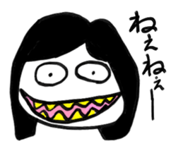 Weird Lady's sticker #8328001