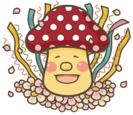 Mushroom & Toadstool sticker #8328594