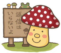 Mushroom & Toadstool sticker #8328595