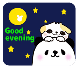 panda and kitten   kind words sticker #8328904