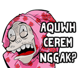 Pocong Pinky sticker #8328951
