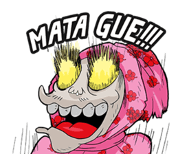 Pocong Pinky sticker #8328958