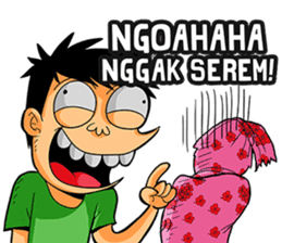 Pocong Pinky sticker #8328959