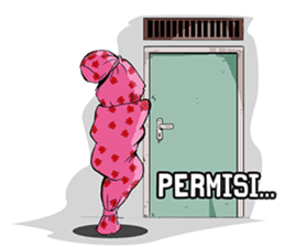 Pocong Pinky sticker #8328970