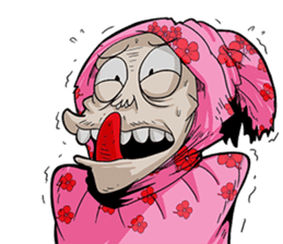 Pocong Pinky sticker #8328979