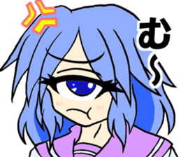 Everyday Sticker of monocular daughter sticker #8329114