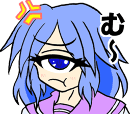 Everyday Sticker of monocular daughter sticker #8329114