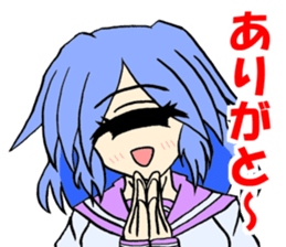 Everyday Sticker of monocular daughter sticker #8329127