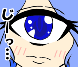 Everyday Sticker of monocular daughter sticker #8329140