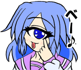 Everyday Sticker of monocular daughter sticker #8329141