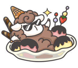 Baby CREAMING sticker #8329427