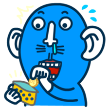 Blue Biggi V2(International) sticker #8329471