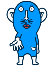 Blue Biggi V2(International) sticker #8329476
