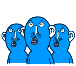 Blue Biggi V2(International) sticker #8329480