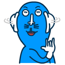Blue Biggi V2(International) sticker #8329482