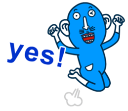 Blue Biggi V2(International) sticker #8329484